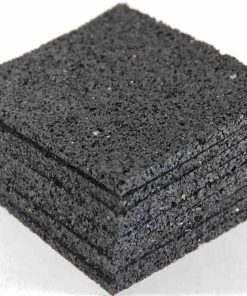 Alternative view of Terrassenpads Gummigranulatmatten Pads- Pack a` 25 Stück