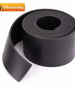 Vollgummi Gummiplatte NBR 65Sh Rollen30 mm